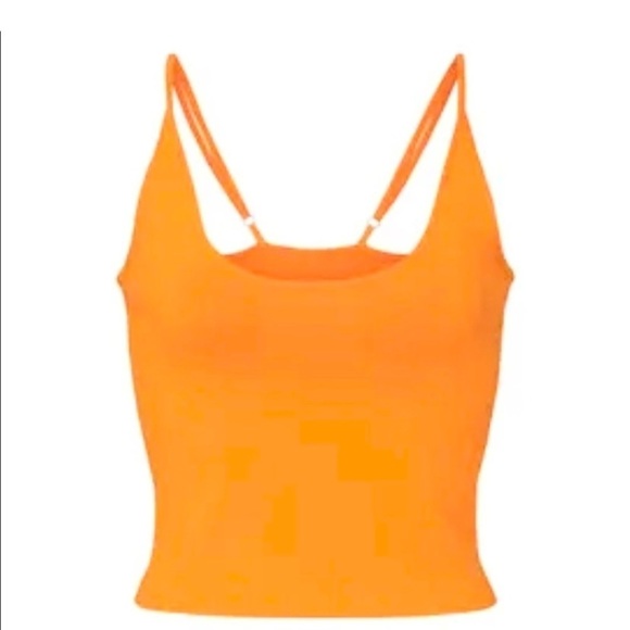 NEW A.L.C Ava Orange Tank Top Adjustable Straps in Plantain Size XS - Picture 6 of 7